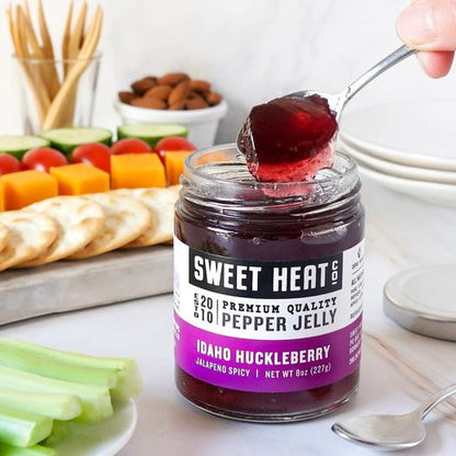 Idaho Huckleberry Pepper Jelly