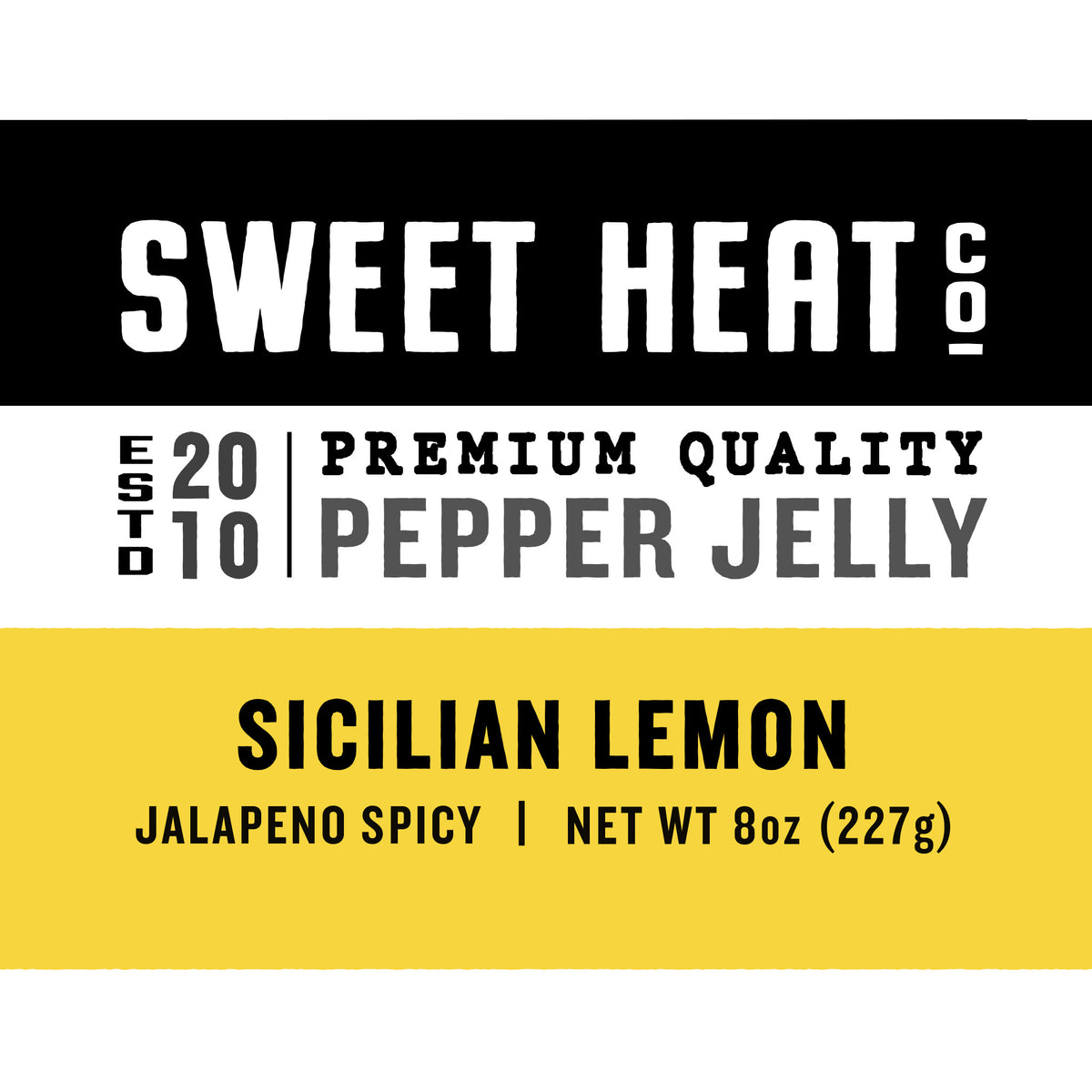 Sicilian Lemon Pepper Jelly - Jalapeno Spicy