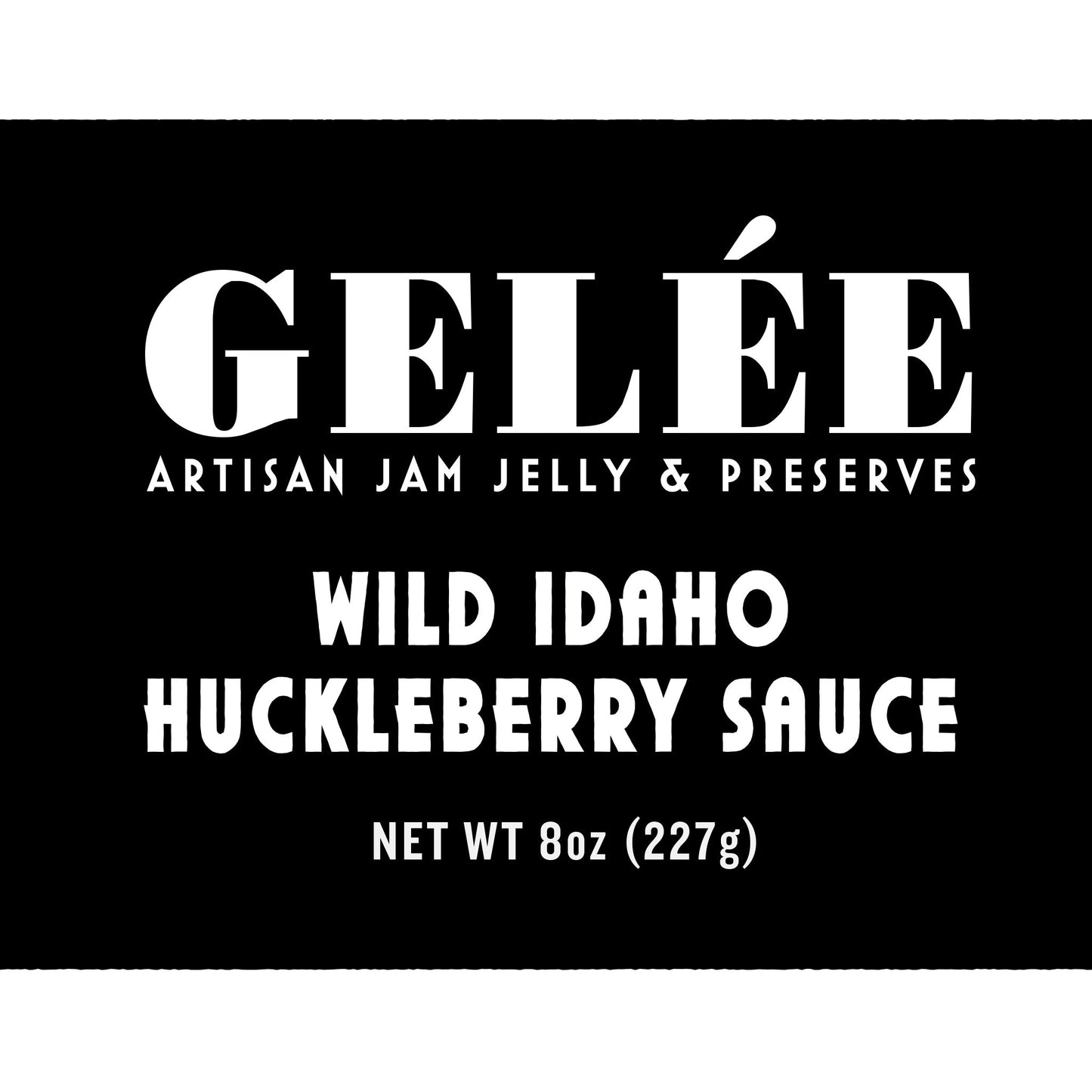 Wild Idaho Huckleberry Sauce