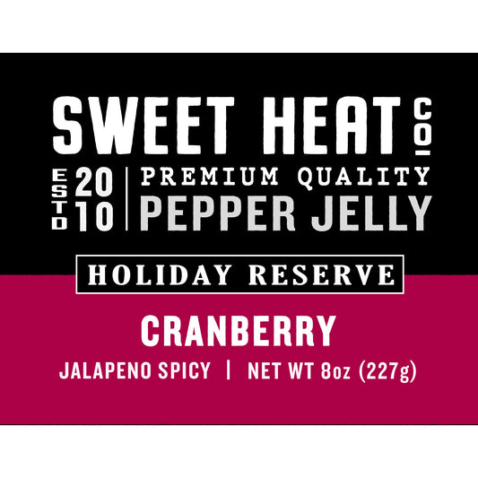 Cranberry Pepper Jelly - Holiday Reserve
