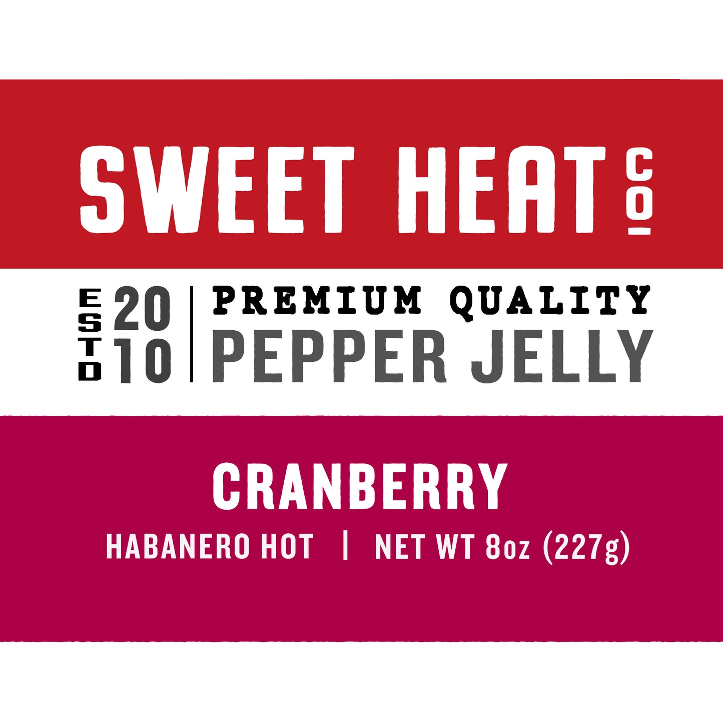 Cranberry Pepper Jelly - Habanero HOT