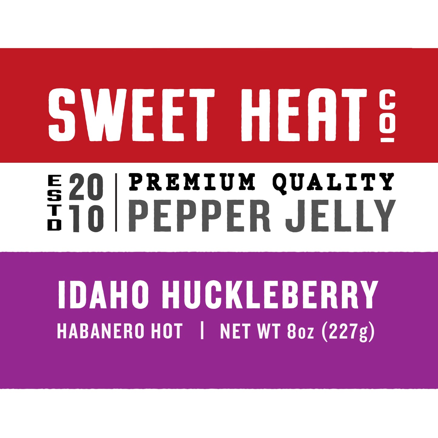 Idaho Huckleberry Pepper Jelly - Habanero HOT