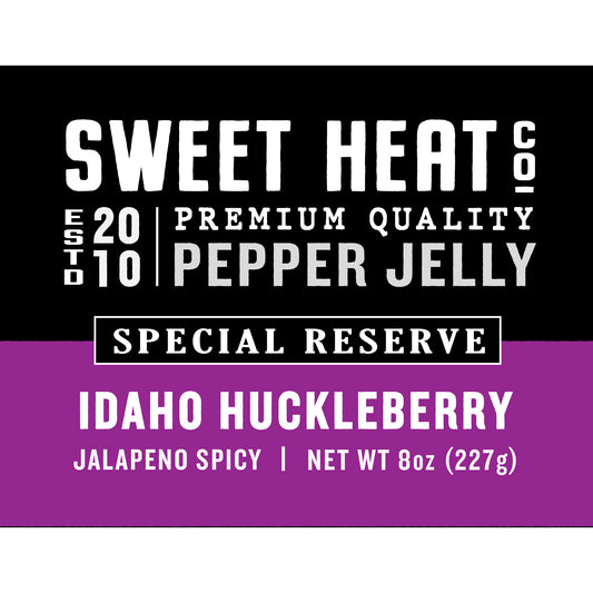 Idaho Huckleberry Pepper Jelly - SPECIAL RESERVE