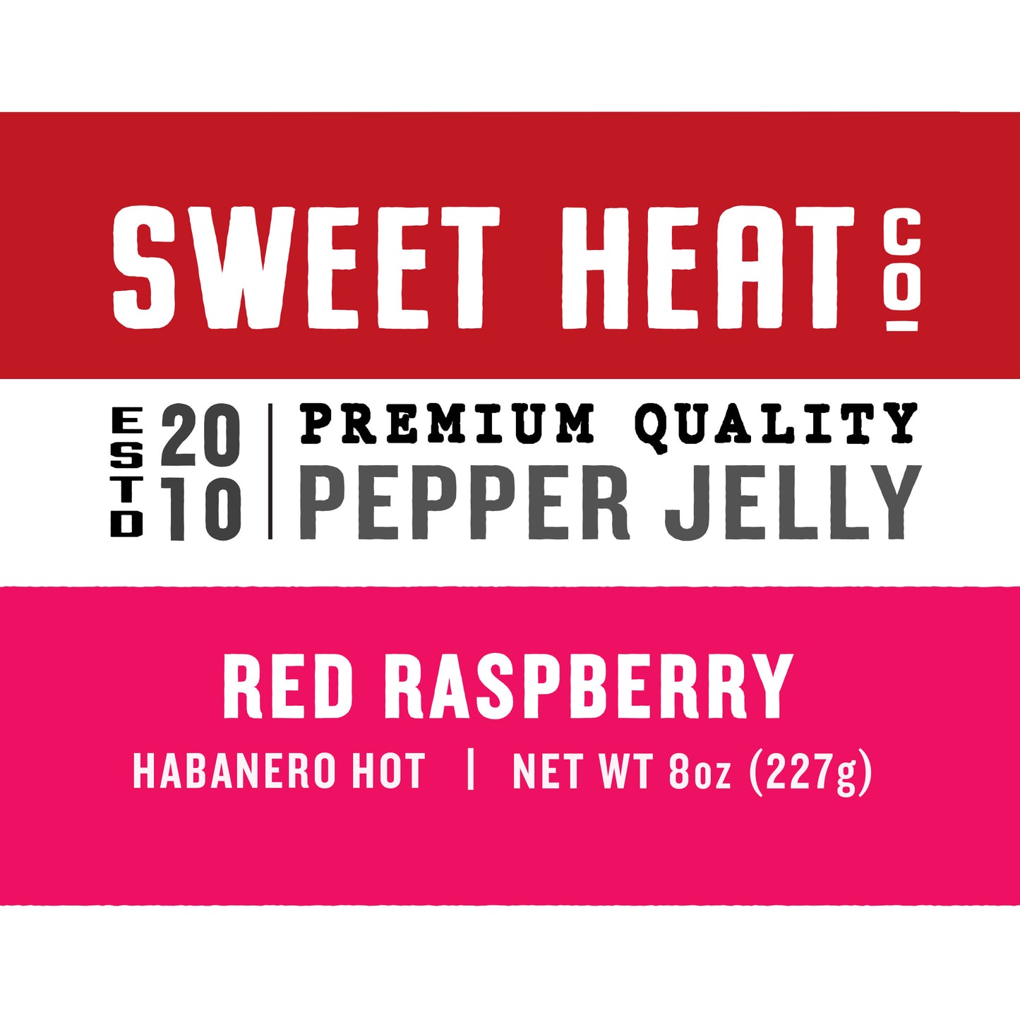 Red Raspberry Pepper Jelly - Habanero HOT